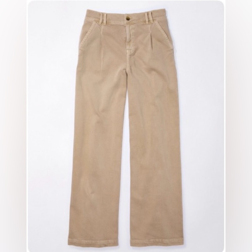 AE DREAMY DRAPE STRETCH POPPY TROUSER - 12 LONG